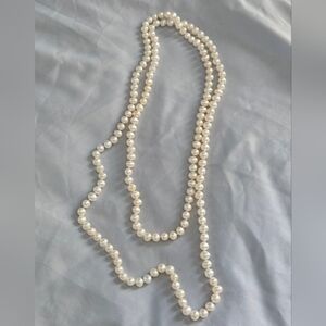 Opera Length Pearl Necklace